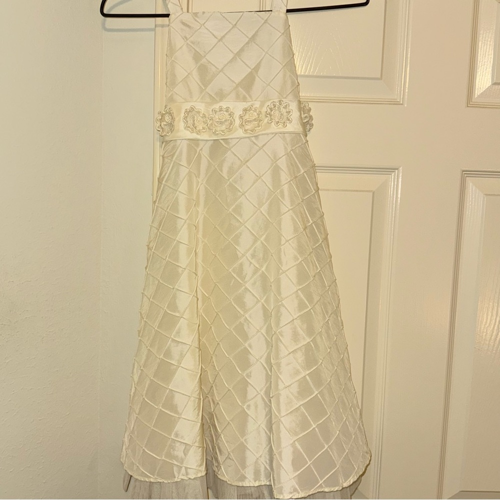 The Children's Place Cream Formal Dress for Weddings
